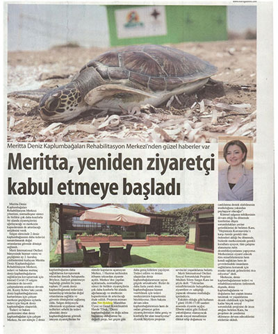 Meritta, yeniden ziyarete kabul etmeye başladı