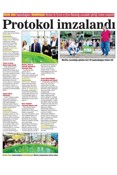 Çevre Bakanlığı ile Protokol İmzalandı