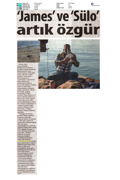 James ve Sülo artık Özgür