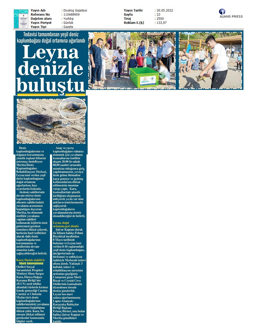 Leyna Denizle buluştu