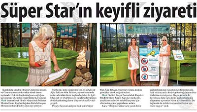 Süper Star'ın Keyifli Ziyareti