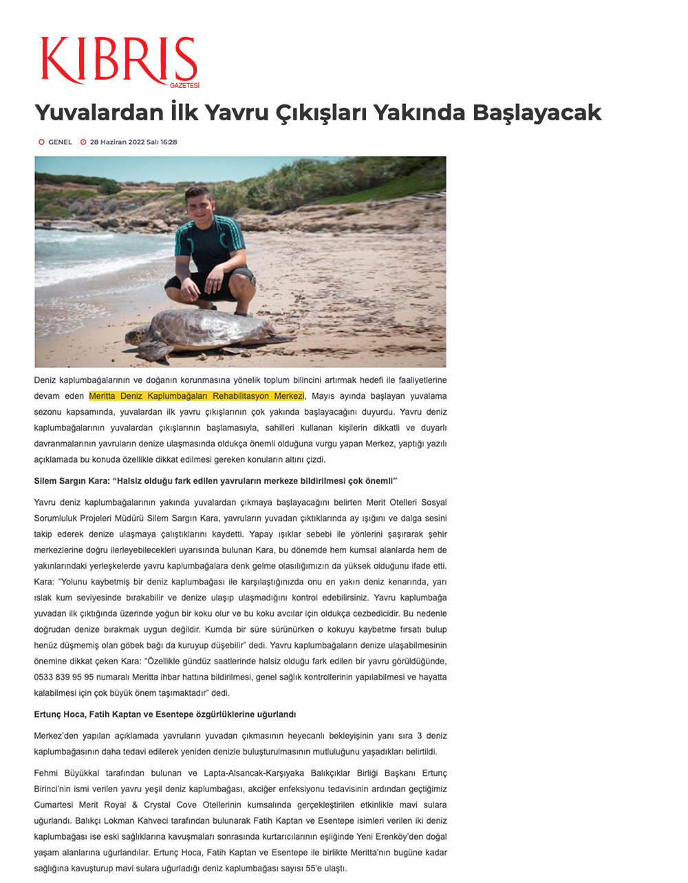 YUVALARDAN İLK YAVRU ÇIKIŞLARI YAKINDA BAŞLAYACAK