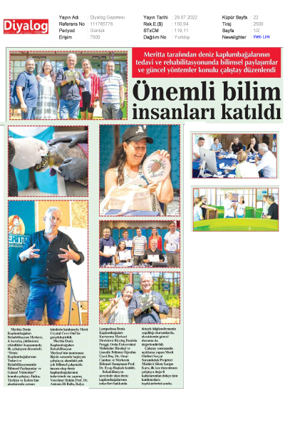 Deniz kaplumbağalarının tedavisi konulu çalıştay düzenlendi