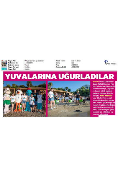 Yuvalarına Uğurlandılar