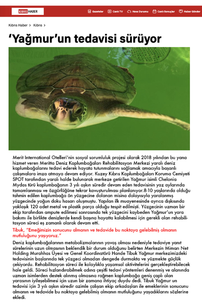 Yağmur yuvasına kavuşacak