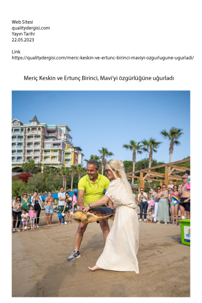 Mavi Özgürlüğe Uğurlandı