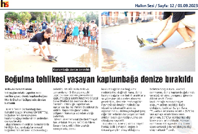 Lapidos Mavi sulara uğurlandı