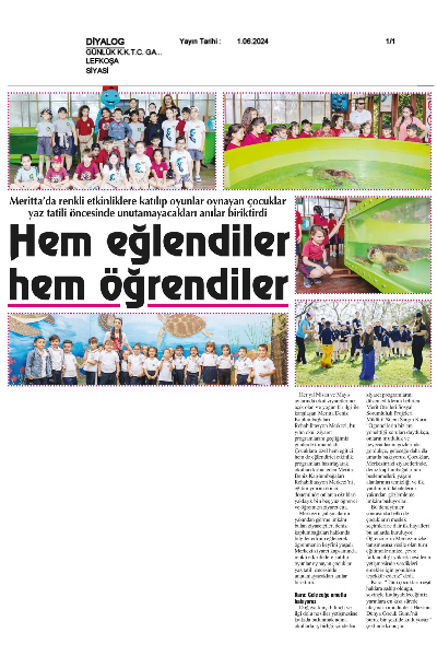 Hem eğlendiler, hem öğrendiler