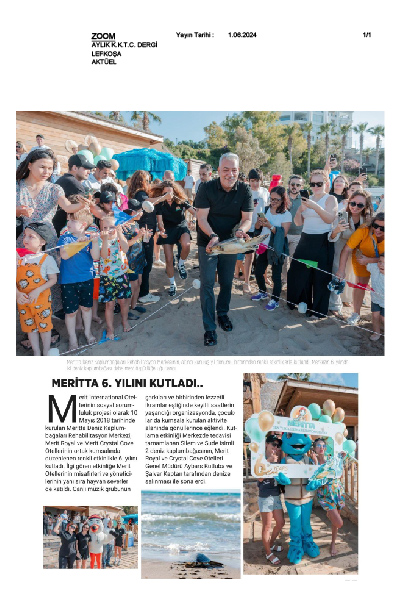 Meritta 6. yılını kutladı