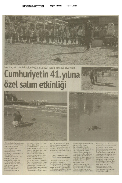 Cumhuriyetimize ithaf edildi.