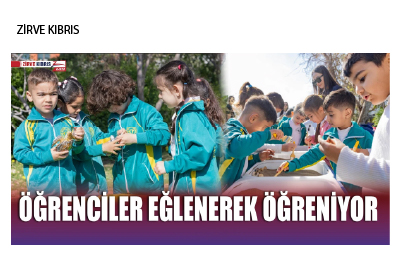 Öğrenciler Eğlenerek Öğreniyorlar