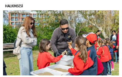 Öğrenciler Meritta Deniz Kaplumbağaları Rehabilitasyon Merkezi’nde eğlenerek öğreniyor