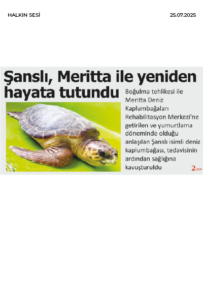 ŞANSLI MERİTTA İLE YENİDEN HAYATA TUTUNDU