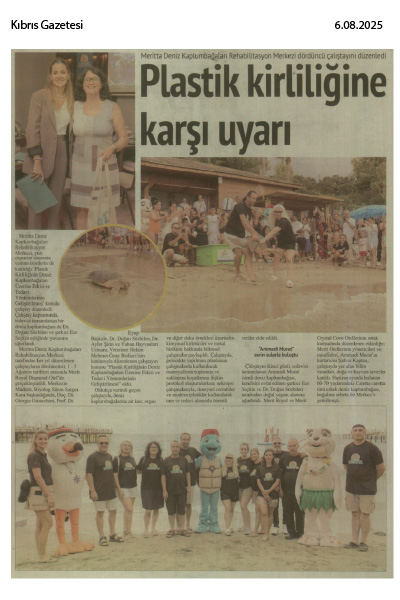 Meritta Deniz Kaplumbağaları Rehabilitasyon Merkezi 4'üncü çalıştayını düzenledi