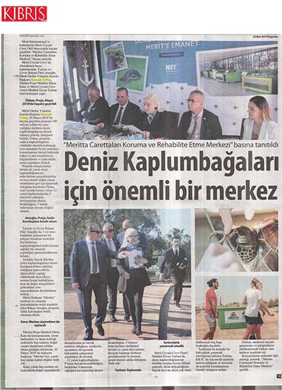 Deniz kaplumbağaları için önemli bir merkez