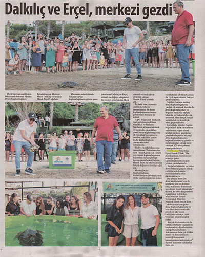 Dalkılıç ve Erçel, merkezi gezdi