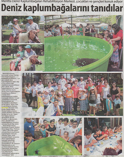 Deniz Kaplumbağalarını Tanıdılar