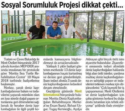 Sosyal Sorumluluk Projesi Dikkat Çekti