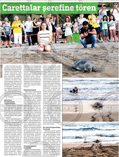 Carettalar Şerefine Tören