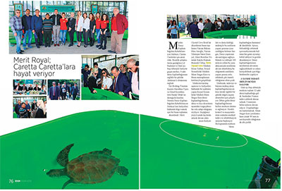 Merit Royal : Caretta Caretta'lara hayat veriyor