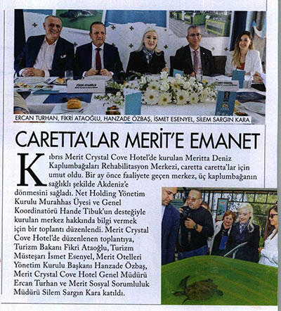 Caretta'lar Merit'e Emanet