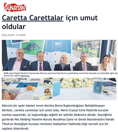 Caretta Carettalar İçin Umut Oldular